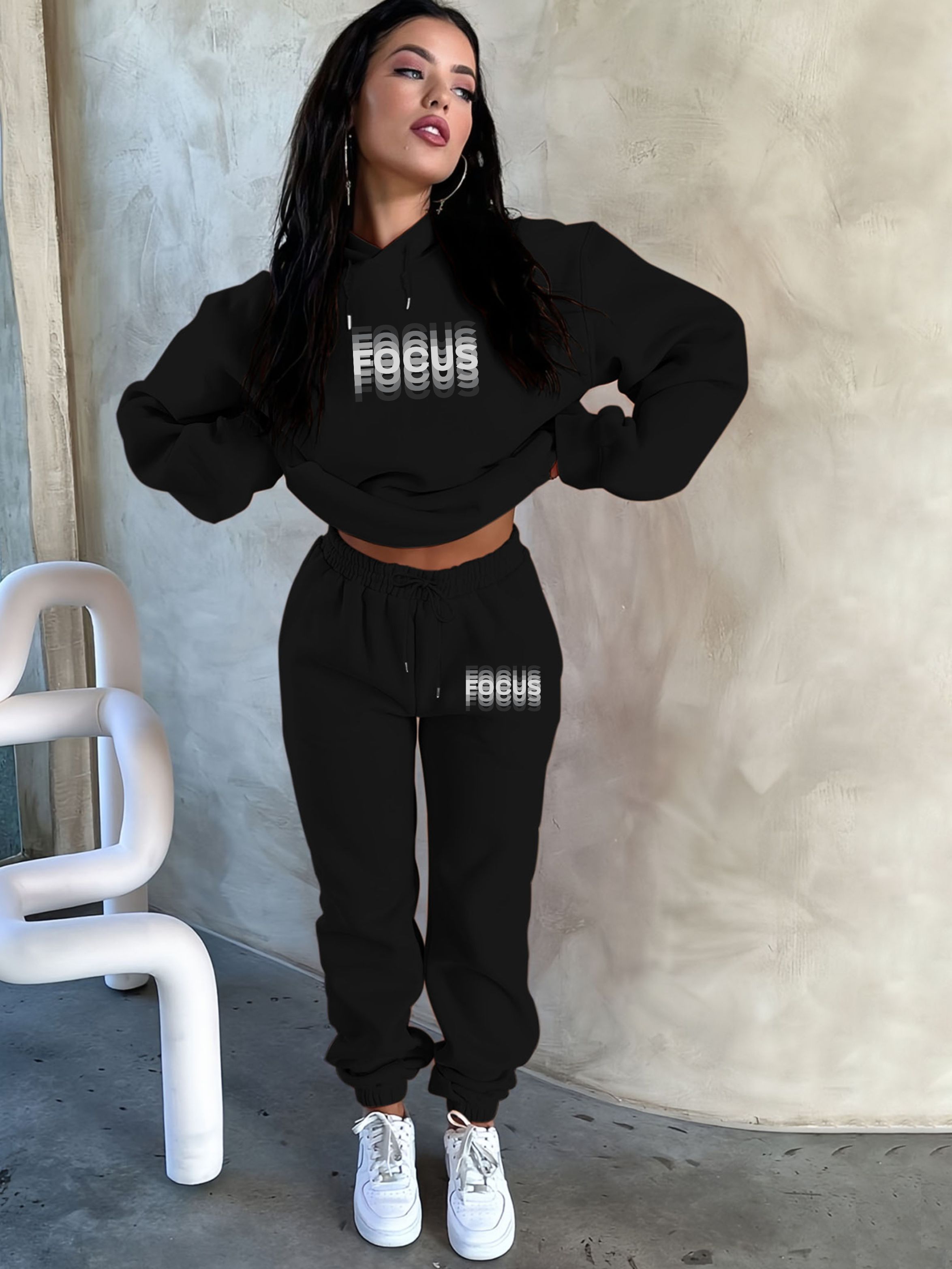 Street Fashion Winter - Setelan Olahraga Kasual Nyaman, Terdiri dari