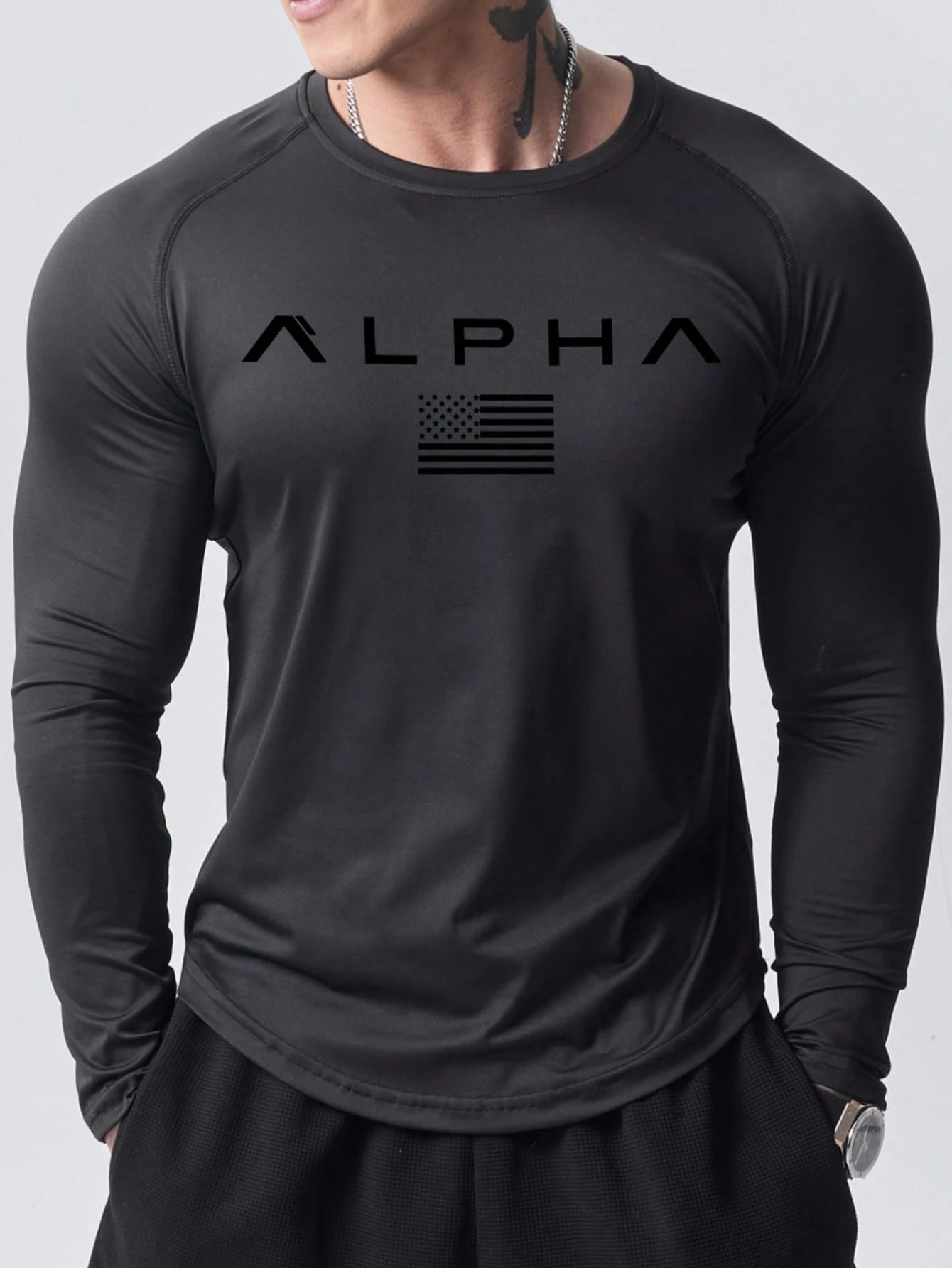 Street Fashion For Man - Kaos lengan panjang pria baru untuk