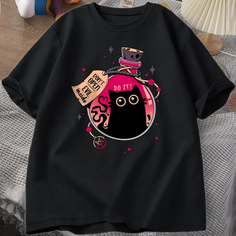 Fashion Street Cat - Kaus Kucing Hitam Jahat Di Dalam