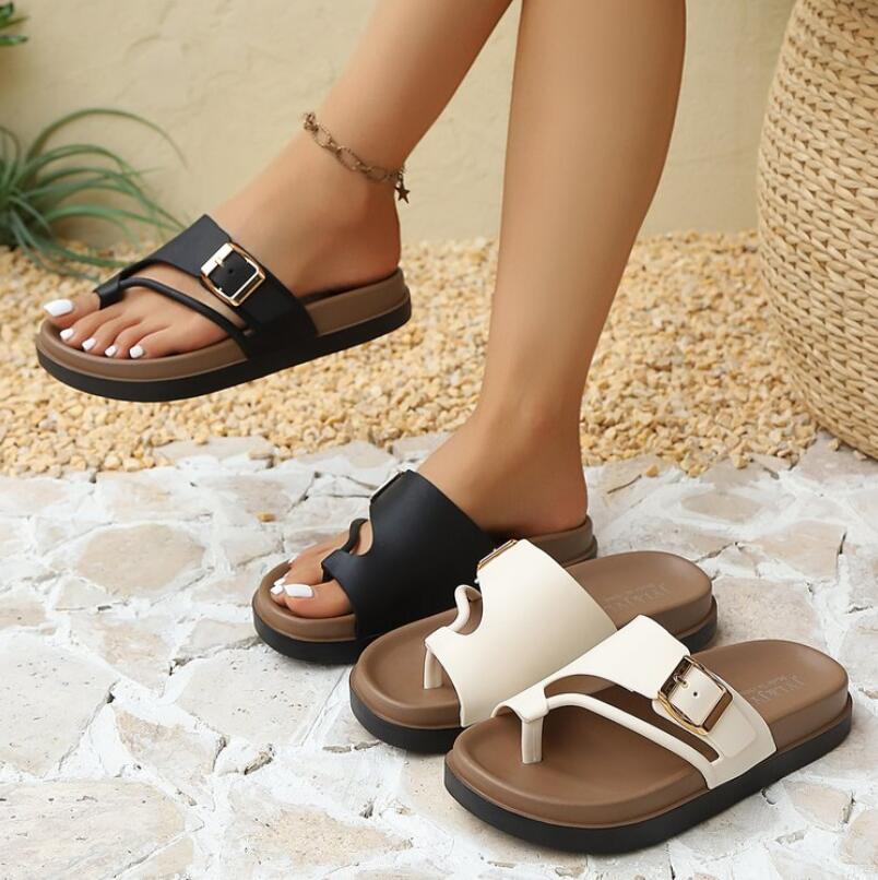 Street Fashion Luxury - Sendal Jepit Wanita Mewah Desainer, Sandal