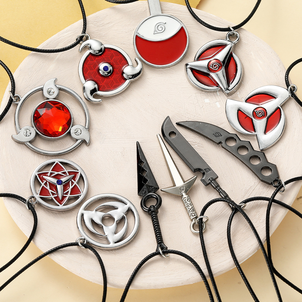 Street Fashion Jewelry - Kalung Liontin Naruto Uzumaki, Perhiasan Anime