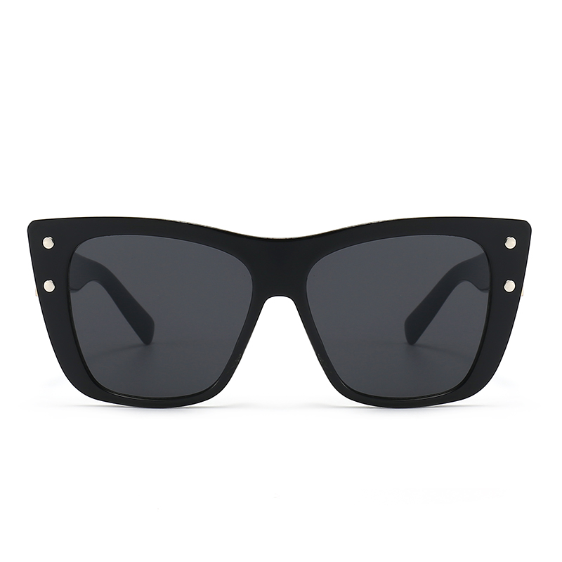 Kacamata Hitam Bingkai Persegi - Street Fashion Name ulasan dan harga