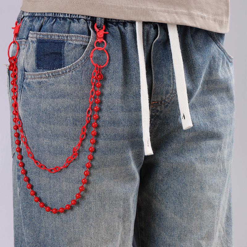 Rantai Celana Berlapis Banyak  - Street Fashion Jewelry ulasan dan harga