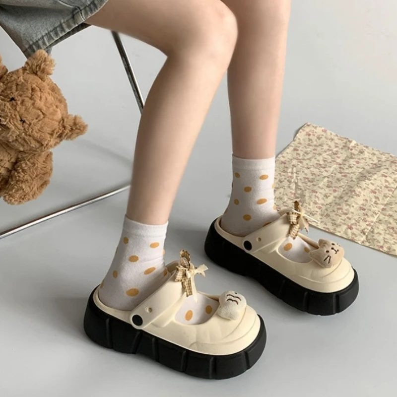 Sepatu Clog Kucing Lucu DIY Ba - Fashion Street Cat ulasan dan harga
