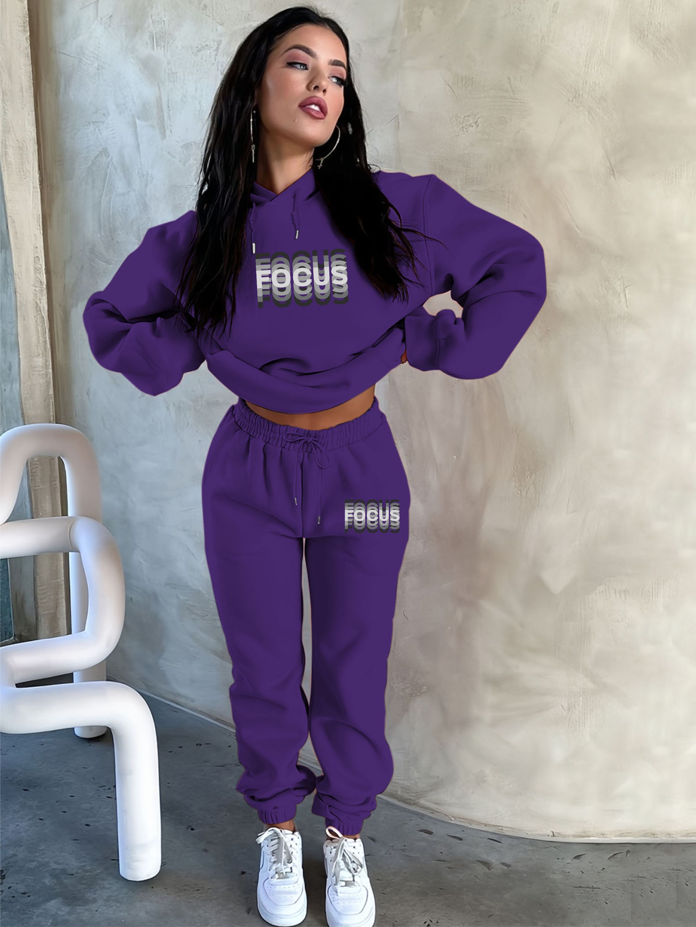 Setelan Olahraga Kasual Nyaman - Street Fashion Winter ulasan dan harga