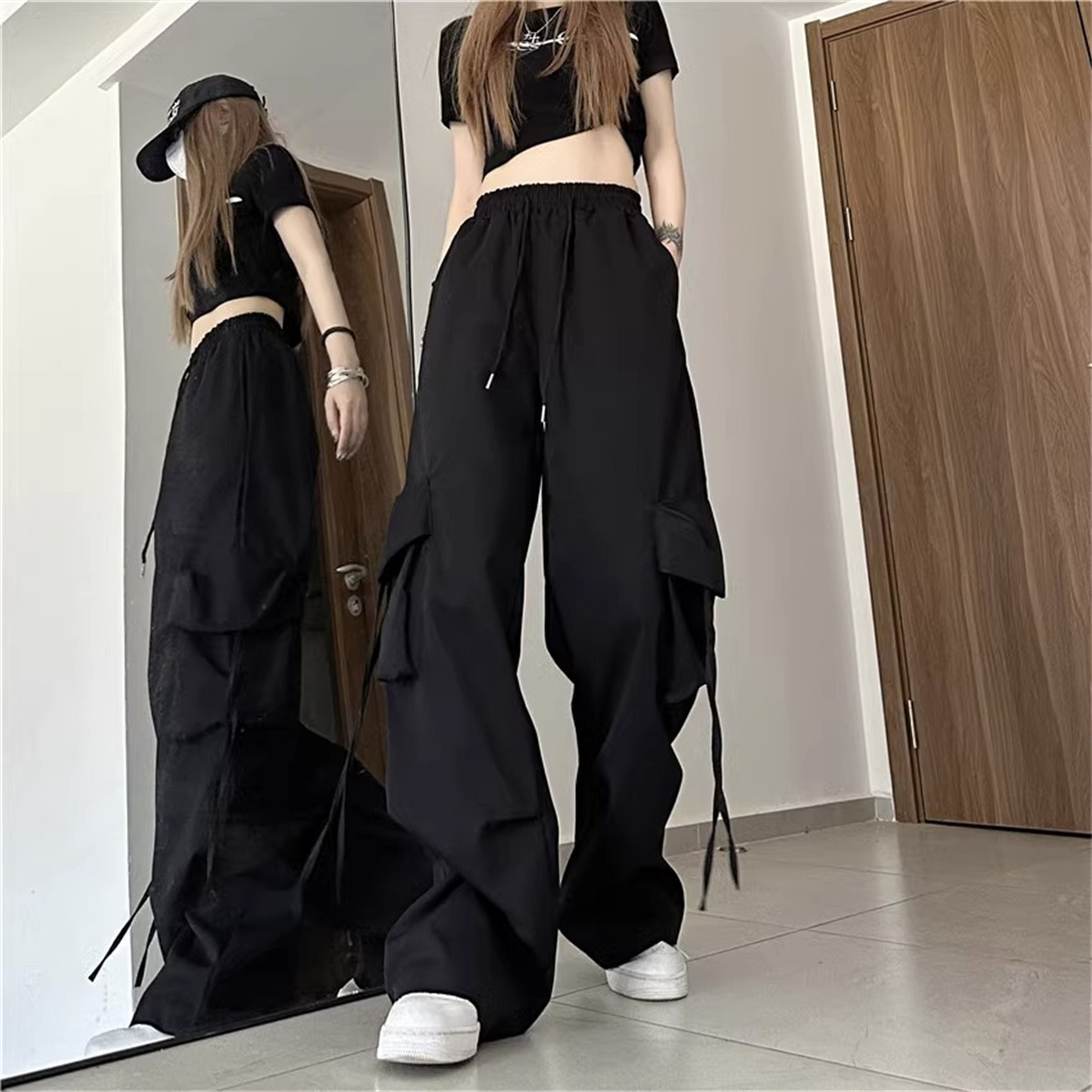 Celana Kargo Wanita Ukuran Bes - Street Fashion Photography ulasan dan harga