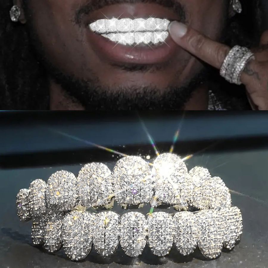 RACHELZ Hip Hop 10/10 Iced Out - Street Fashion Jewelry ulasan dan harga