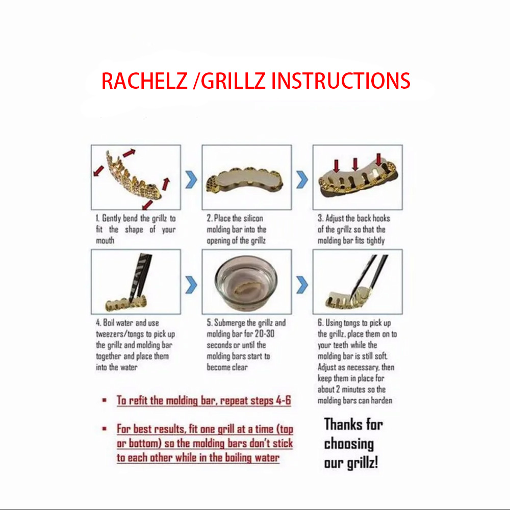 RACHELZ Hip Hop 10/10 Iced Out - Street Fashion Jewelry ulasan dan harga