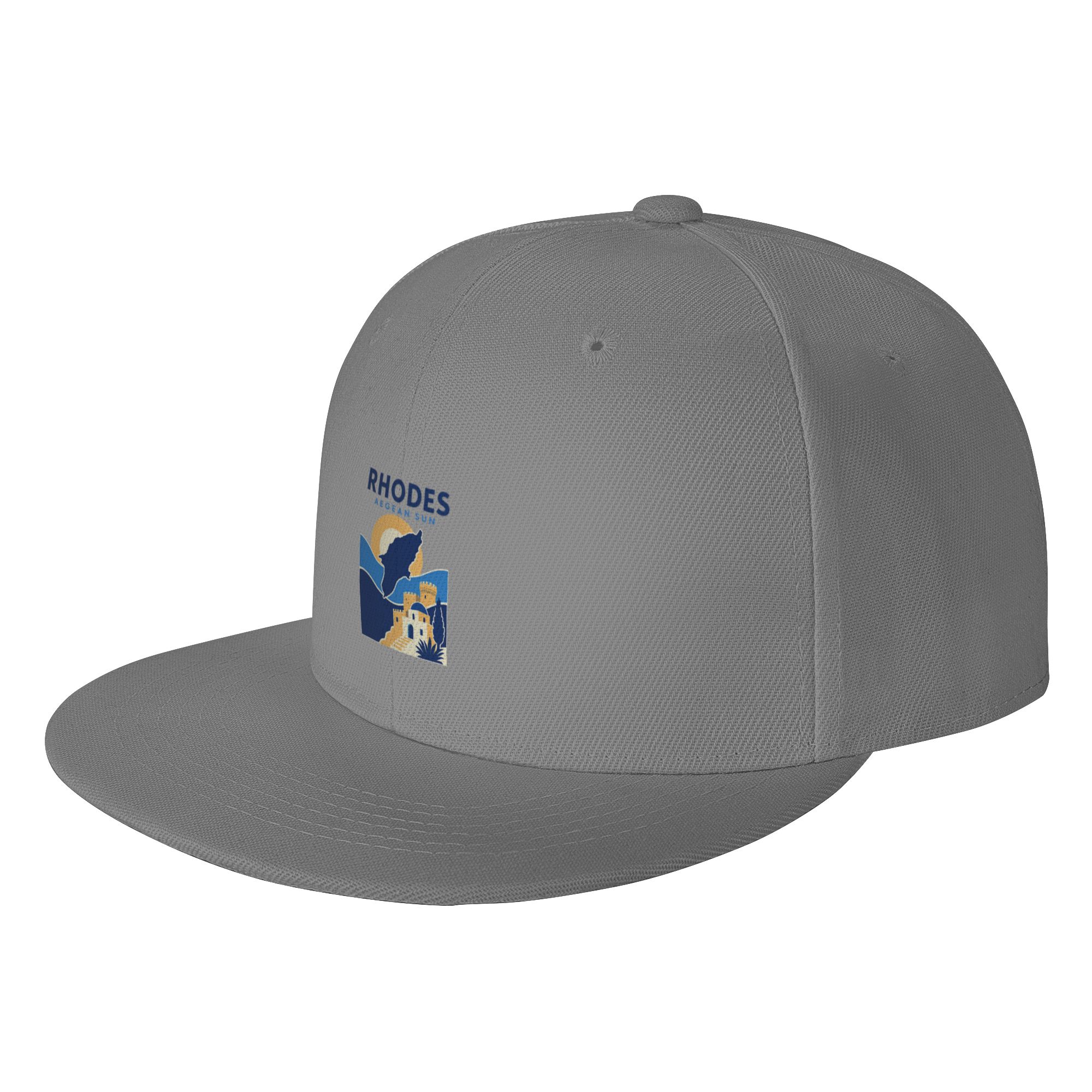 Topi Matahari Flat Brim Gaya R - Street Fashion Greece ulasan dan harga