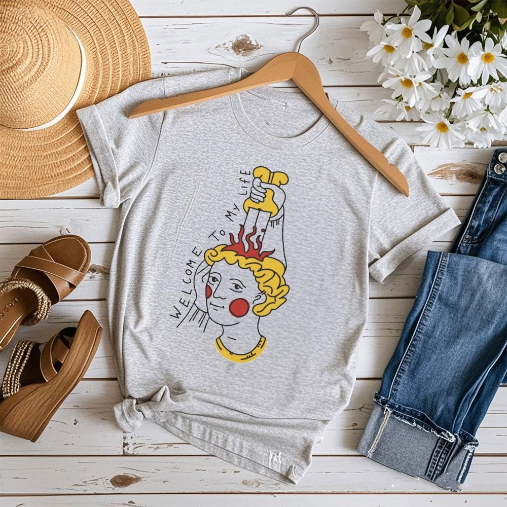 Kaos Seni Abad Pertengahan Sel - Street Fashion History ulasan dan harga
