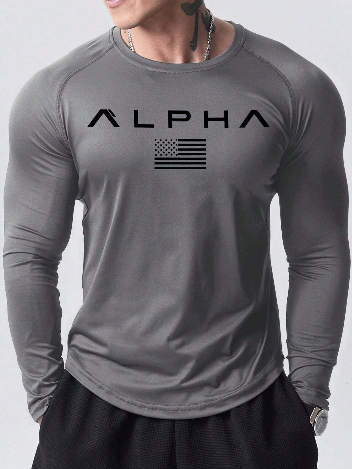 Kaos lengan panjang pria baru  - Street Fashion For Man ulasan dan harga