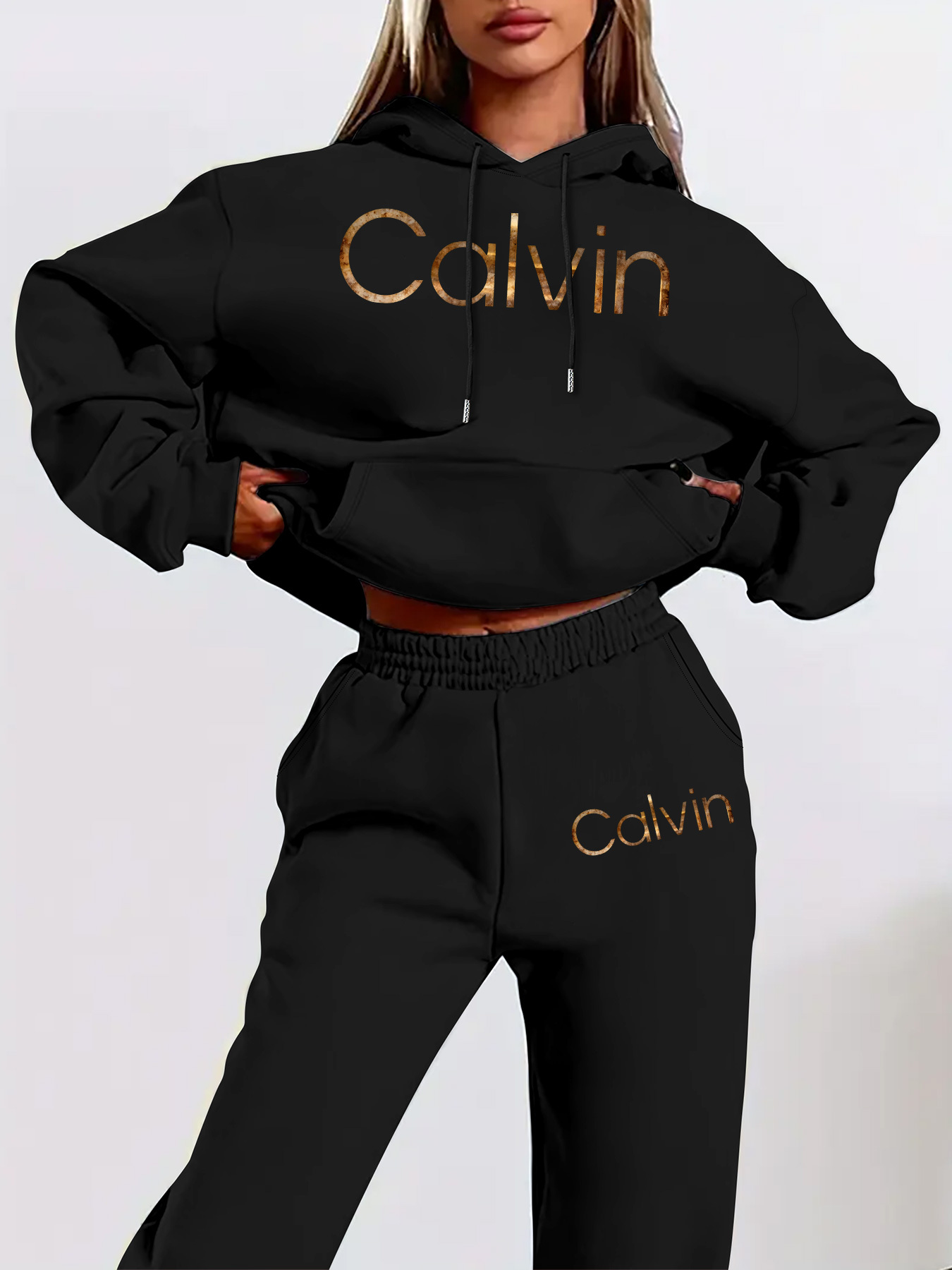 Setelan atasan dan celana wani - Street Fashion Winter ulasan dan harga