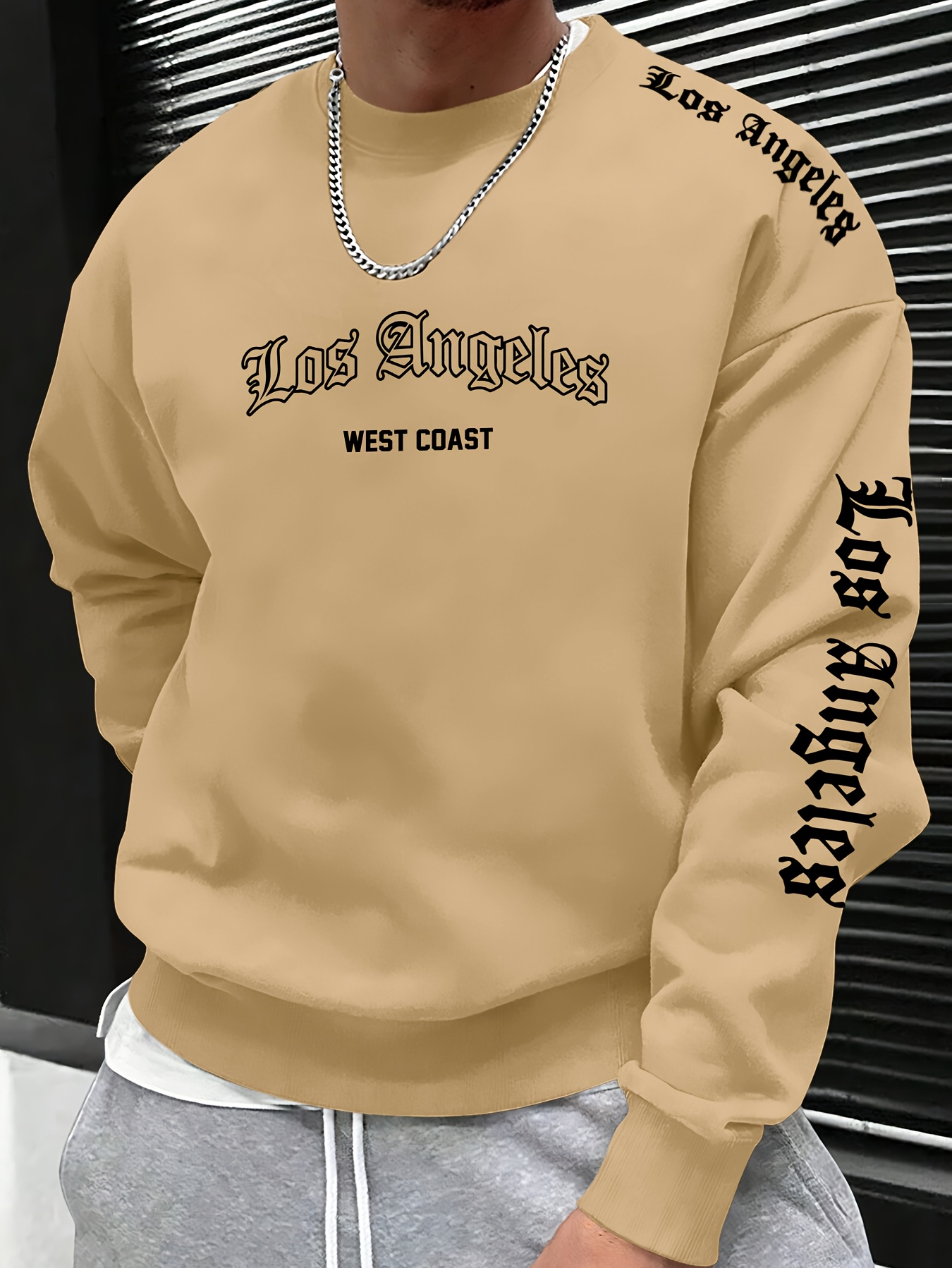 Sweatshirt Pria Leher Bulat de - Street Fashion Winter ulasan dan harga