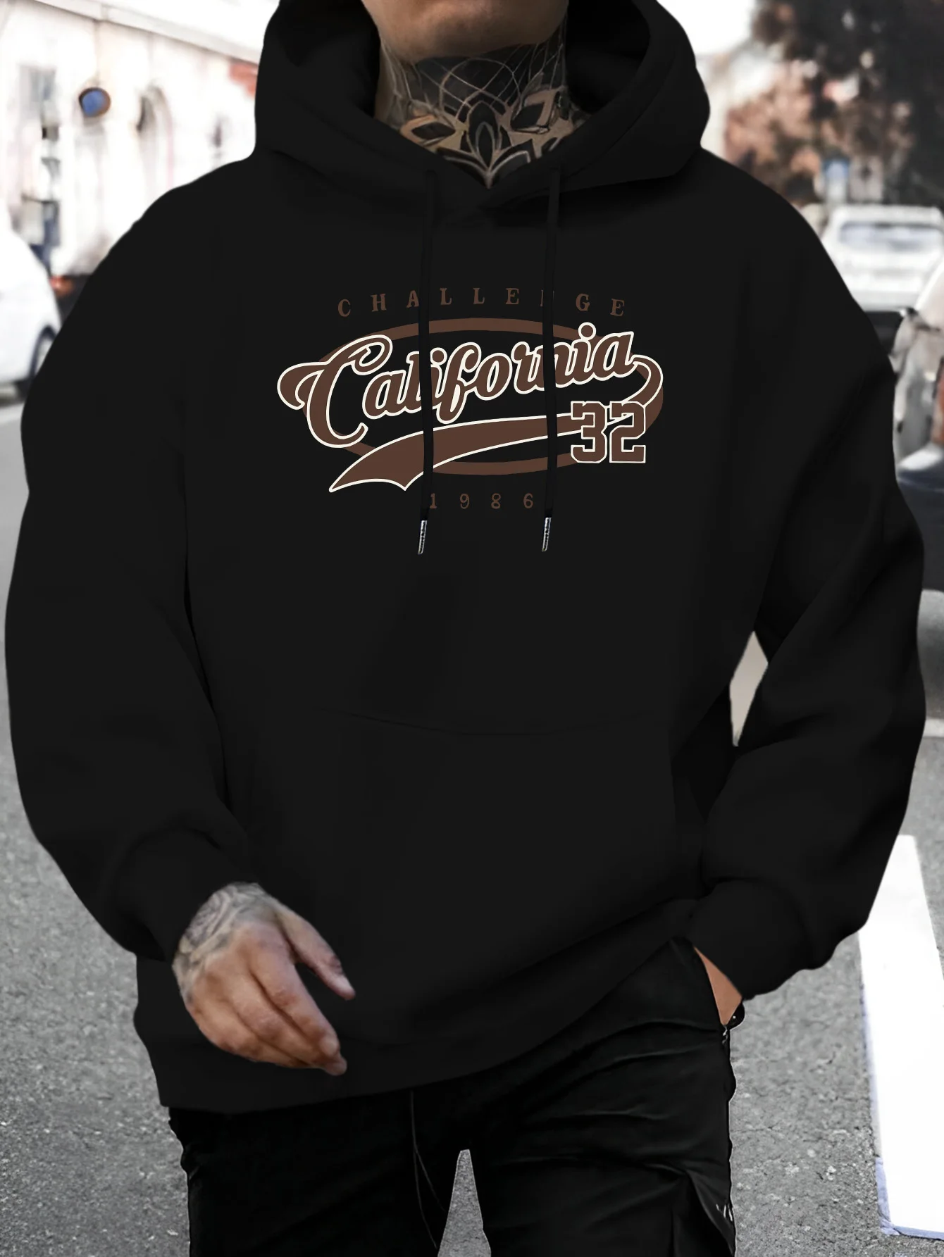 Sweatshirt Berkerudung Pria Ga - Street Fashion California ulasan dan harga