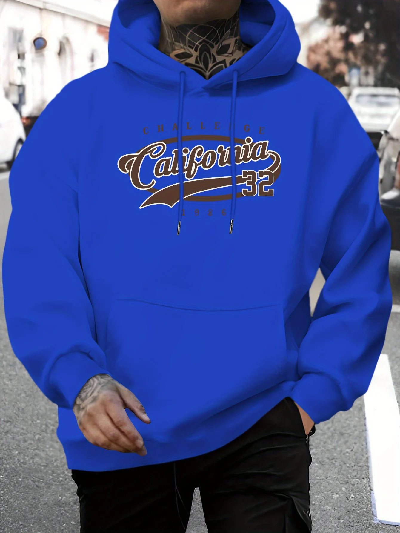 Sweatshirt Berkerudung Pria Ga - Street Fashion California ulasan dan harga