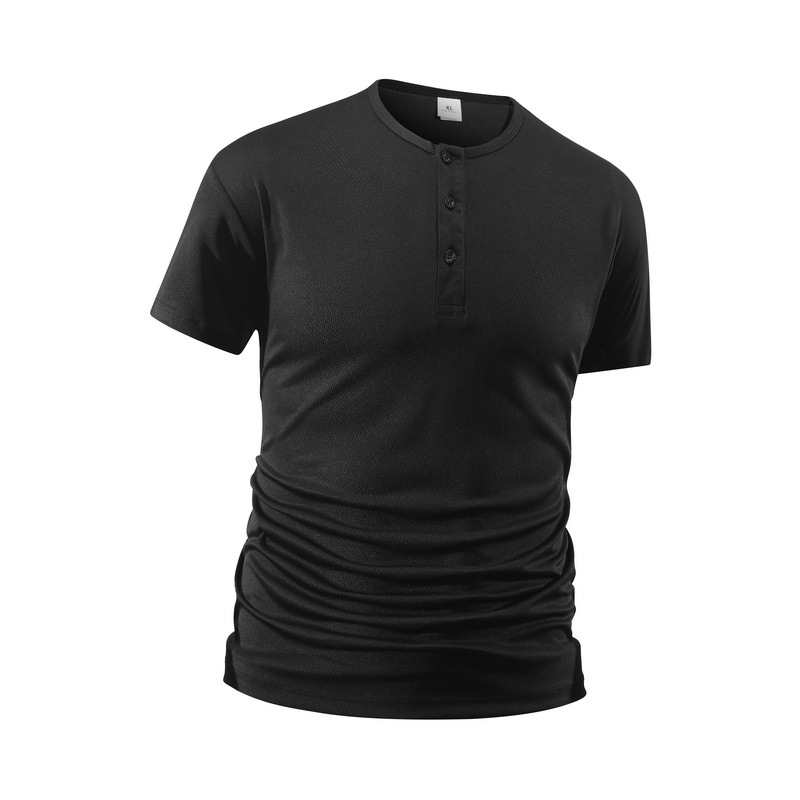 Kaos Pria Lengan Pendek Kerah  - Street Summer Fashion ulasan dan harga