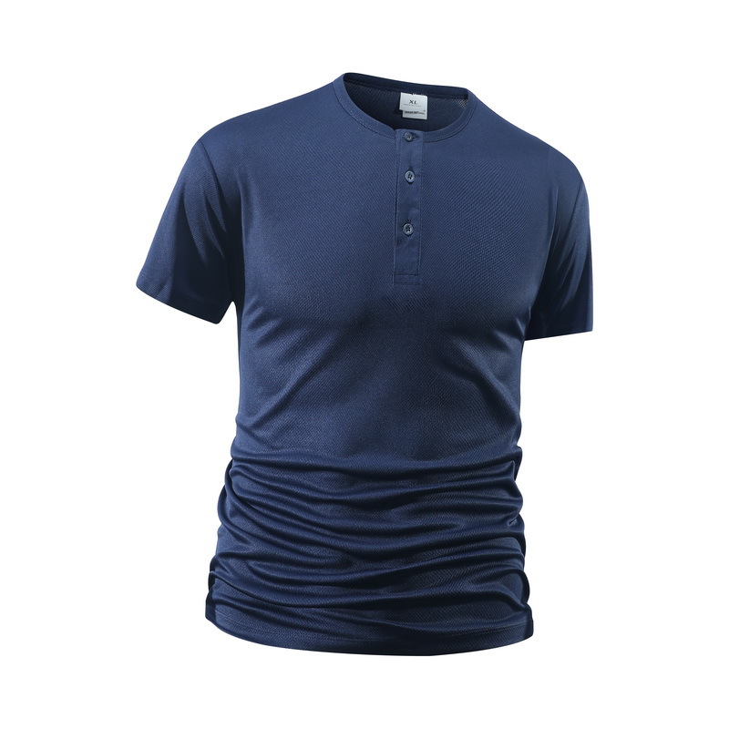 Kaos Pria Lengan Pendek Kerah  - Street Summer Fashion ulasan dan harga