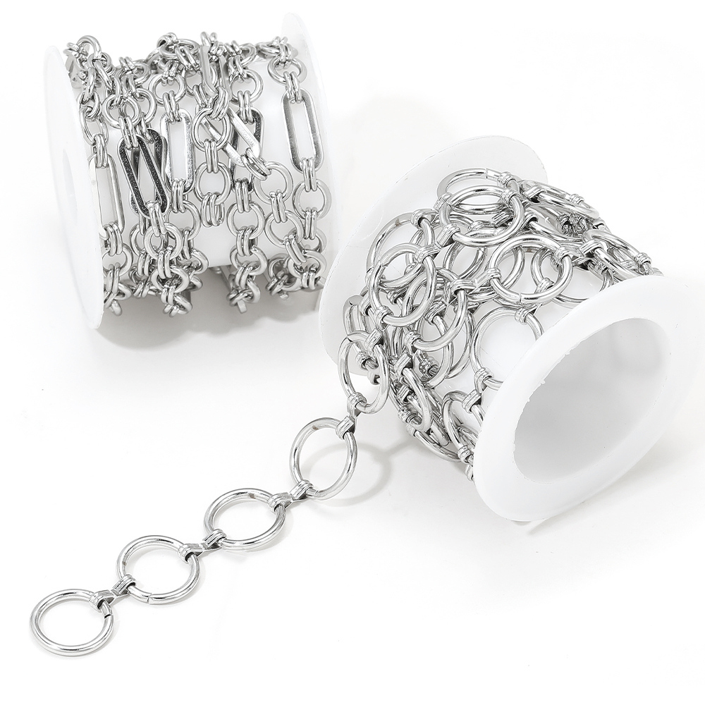 Rantai Baja Anti Karat 1 Meter - Street Fashion Jewelry ulasan dan harga