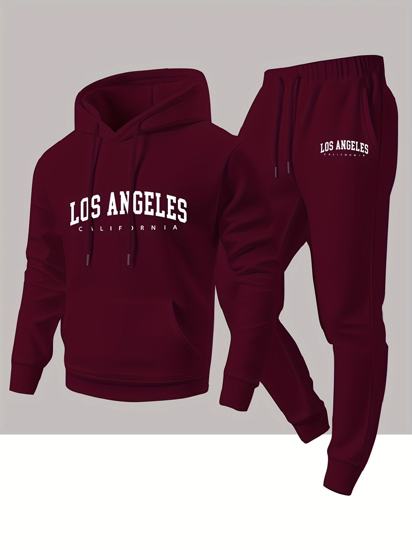 Setelan Olahraga Pria 2 Potong - Street Fashion Winter ulasan dan harga