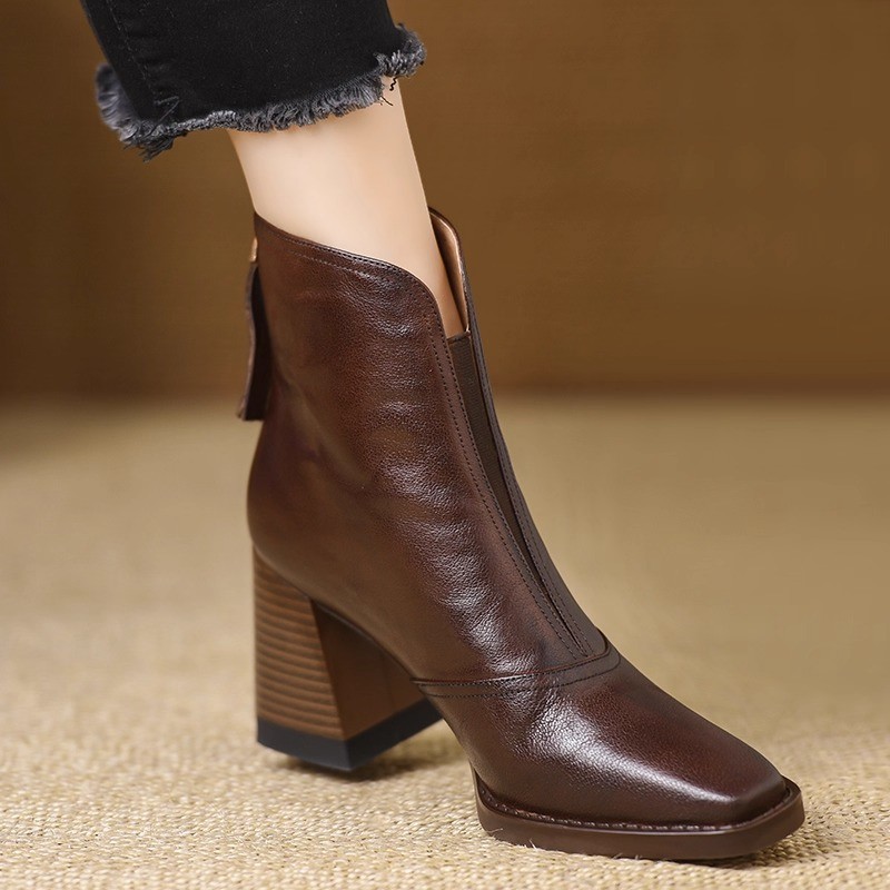 Sepatu Bot Pergelangan Kaki Wa - Street Fashion Luxury ulasan dan harga
