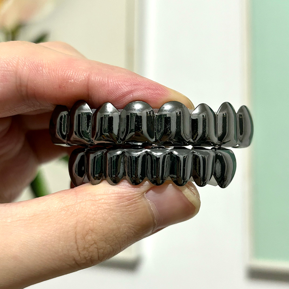 YOUNGX Grillz Gigi Warna Hitam - Street Fashion Jewelry ulasan dan harga