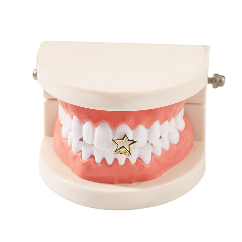 Halloween topi gigi bintang Pe - Street Fashion Jewelry ulasan dan harga