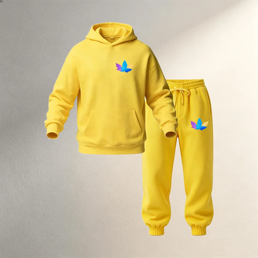 Setelan Pakaian Pria Pullover  - Street Fashion Winter ulasan dan harga