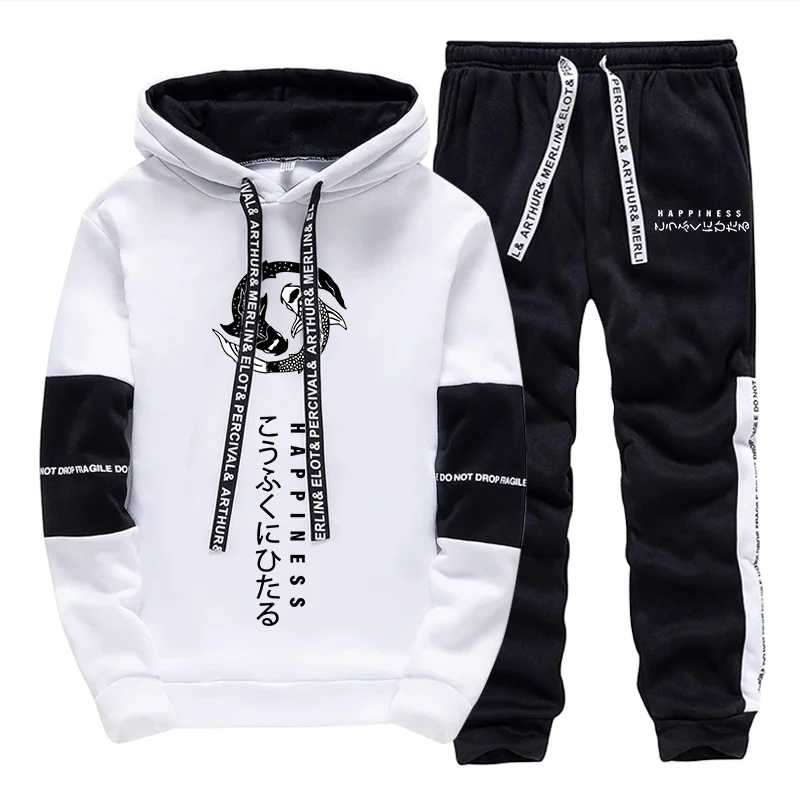 Setelan Olahraga Pria Modis, H - Street Fashion Winter ulasan dan harga
