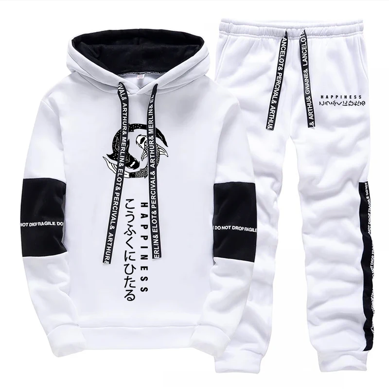 Setelan Olahraga Pria Modis, H - Street Fashion Winter ulasan dan harga