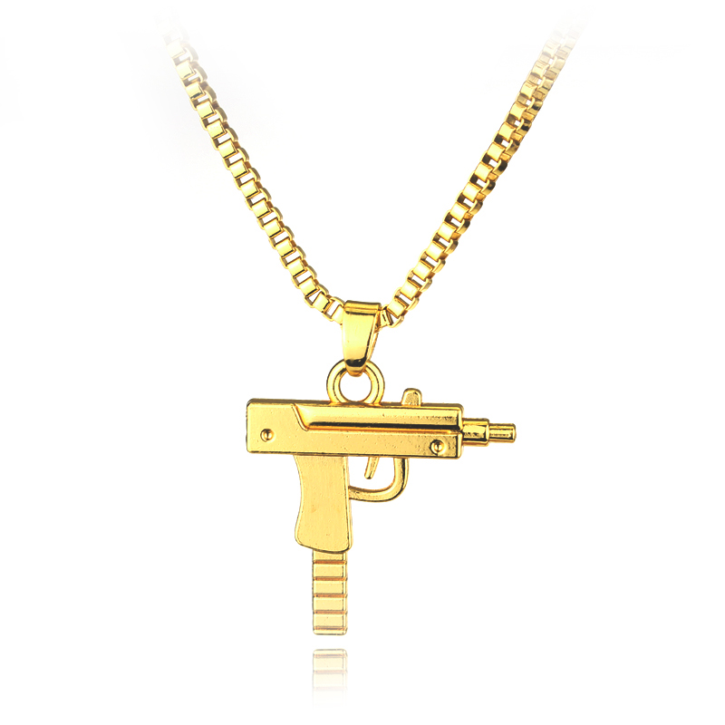 Kalung Liontin Bentuk Senjata  - Street Fashion Jewelry ulasan dan harga