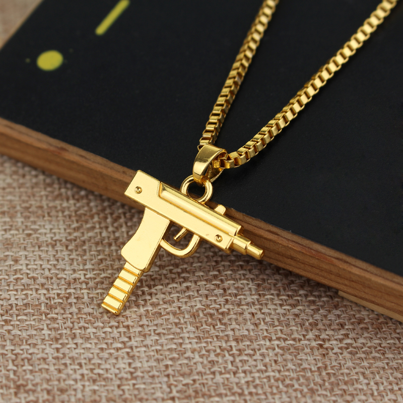 Kalung Liontin Bentuk Senjata  - Street Fashion Jewelry ulasan dan harga