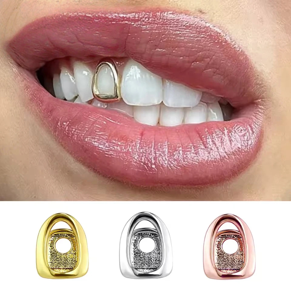 Perhiasan Gigi Hip Hop Warna E - Street Fashion Jewelry ulasan dan harga
