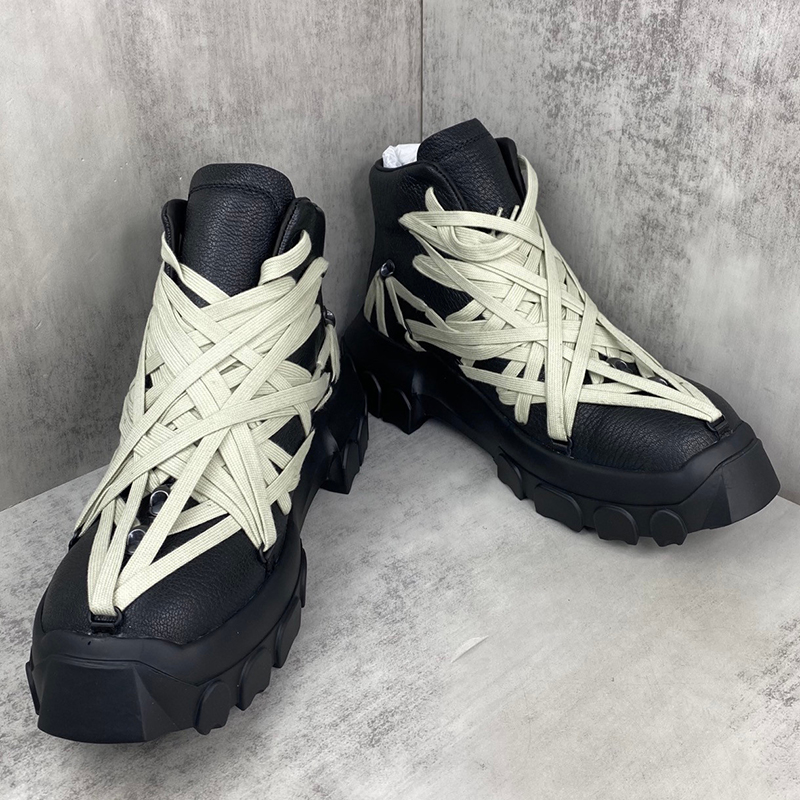 Sepatu bot kulit asli pria mew - Street Fashion Luxury ulasan dan harga