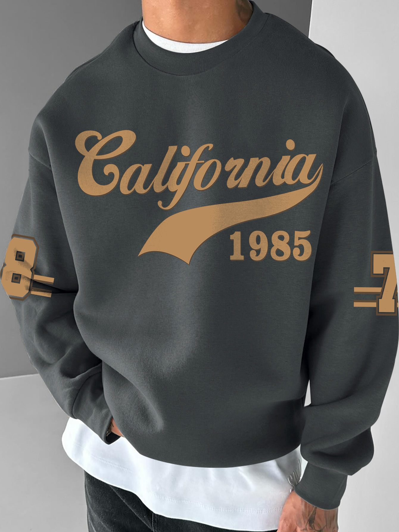 Sweatshirt Fashion Pria Wanita - Street Fashion California ulasan dan harga